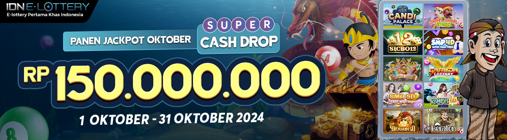 Super Cash Drop Panen Jackpot Oktober